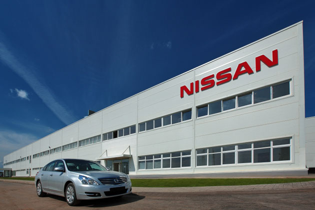Nissan Russia's plant at St. Petersburg