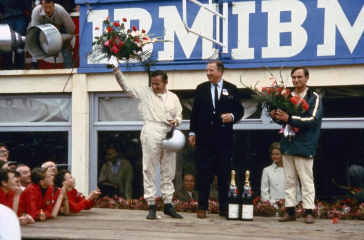 Chris Amon, one of the drivers behind the first of Ford’s four straight wins fifty years ago
