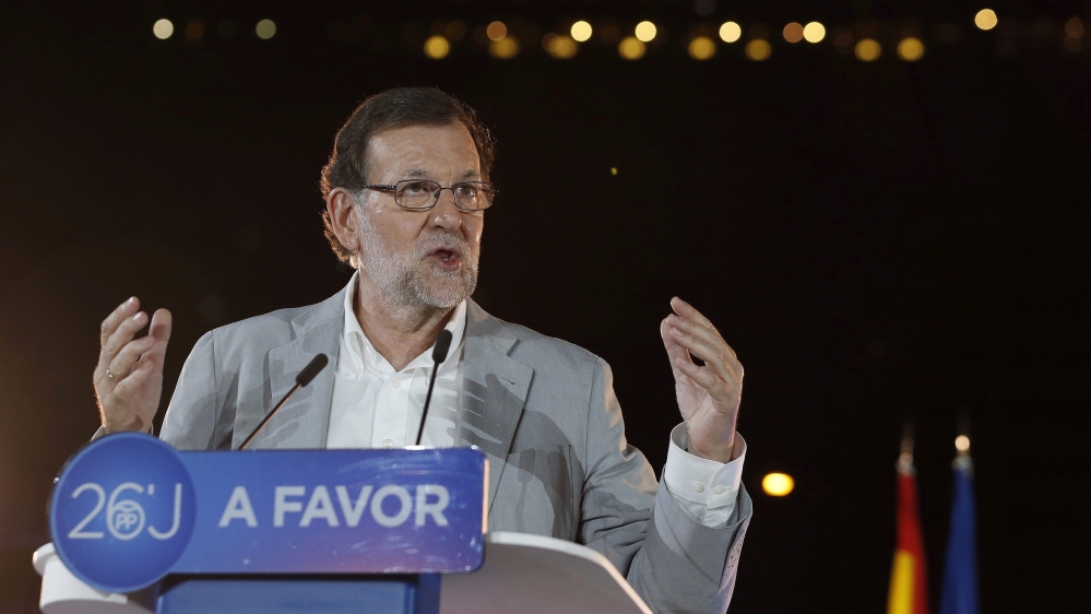 Rajoy, the PP leader and acting prime minister, has asked voters to favour "stability"