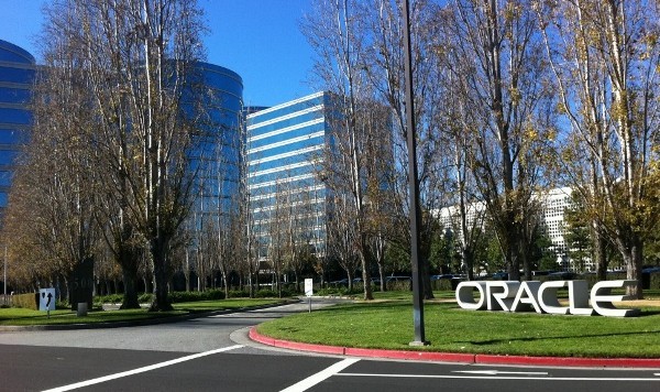 Oracle headquarters in Redwood Shores, California, USA