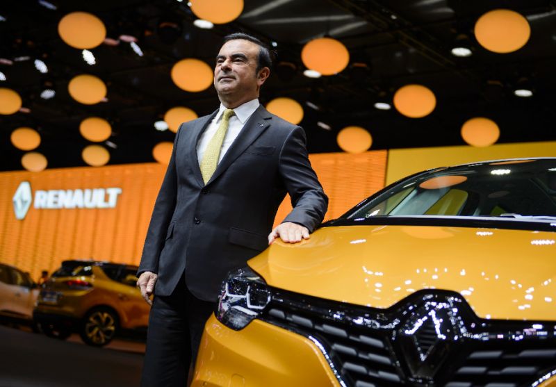 Carlos Ghosn is the CEO of Renault