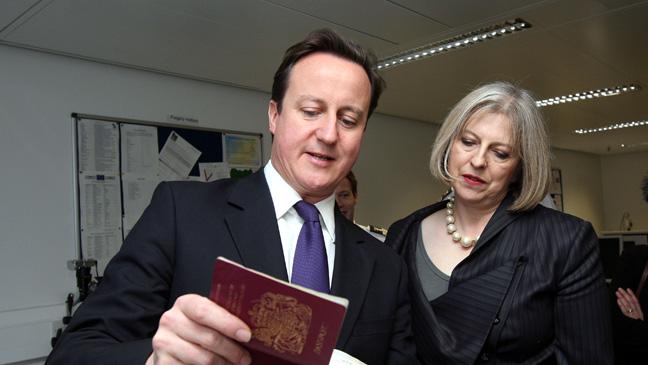Theresa May to take over David Cameron's place