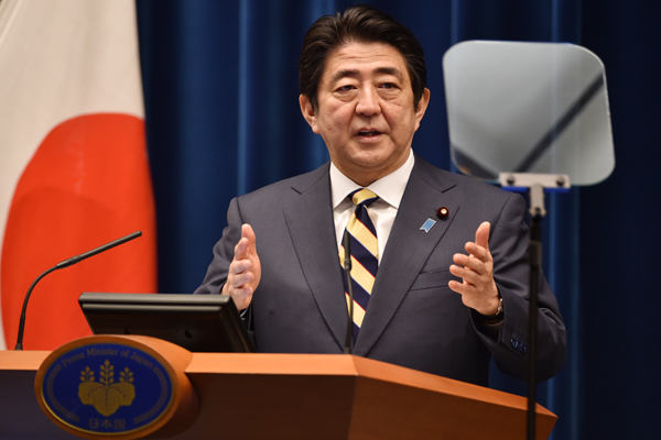 Abe claims win in Japan parliamentary poll