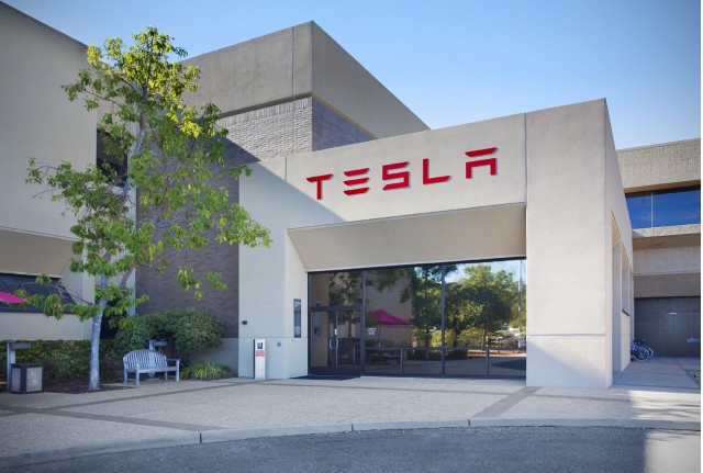 Tesla Motors headquarter in Palo Alto, California