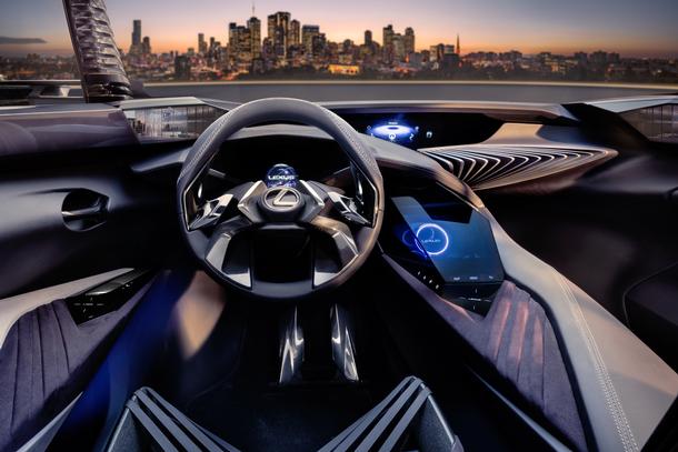 Lexus UX Concept interior