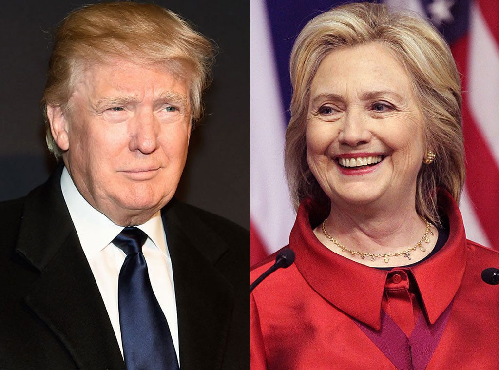 Trump pushes just ahead of Hillary in new poll
