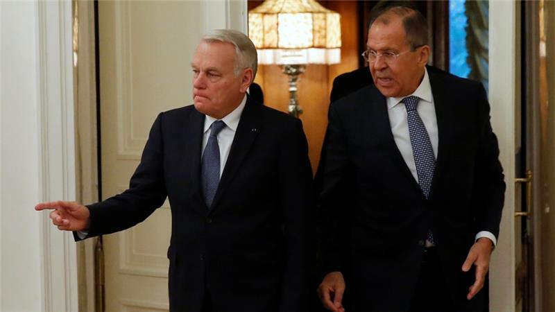 Ayrault: "We do not agree with what Russia is doing, bombarding Aleppo"