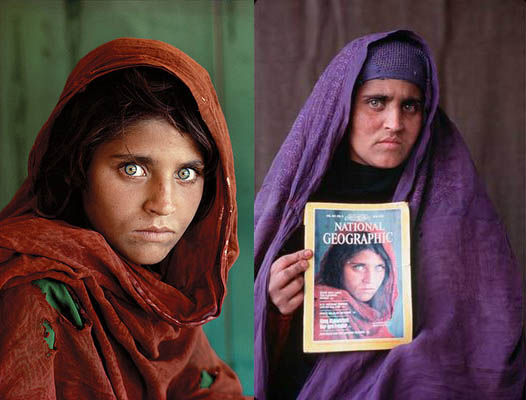 In 1984, photographer Steve McCurry shot a portrait titled “Afghan Girl” that would become the defining image of his career and one of the most famous National Geographic covers ever published
