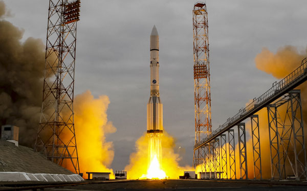 European-Russian spacecraft heads out in search for life on Mars