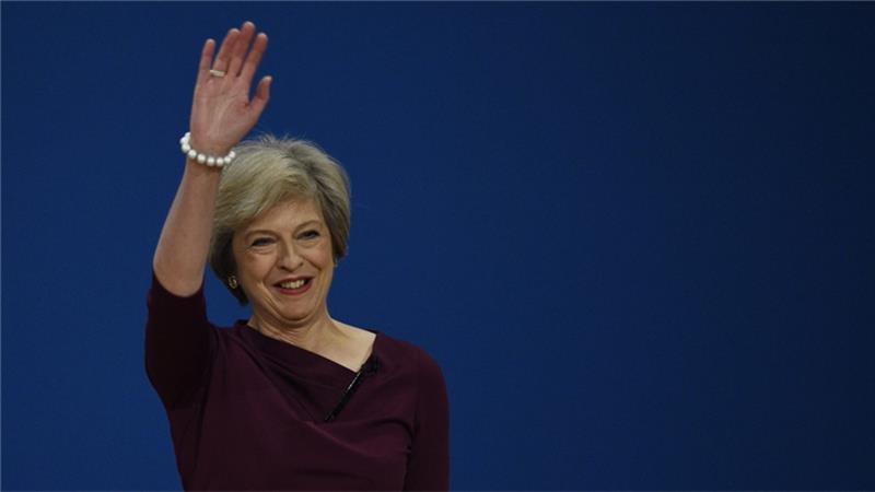 May was appointed prime minister after her predecessor, David Cameron, stepped down over Brexit 