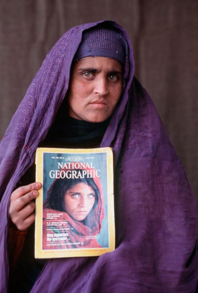 Sharbat Gula, the green-eyed Afghan woman who became a symbol of her country's wars 30 years ago when her photo as a girl appeared on the cover of National Geographic magazine