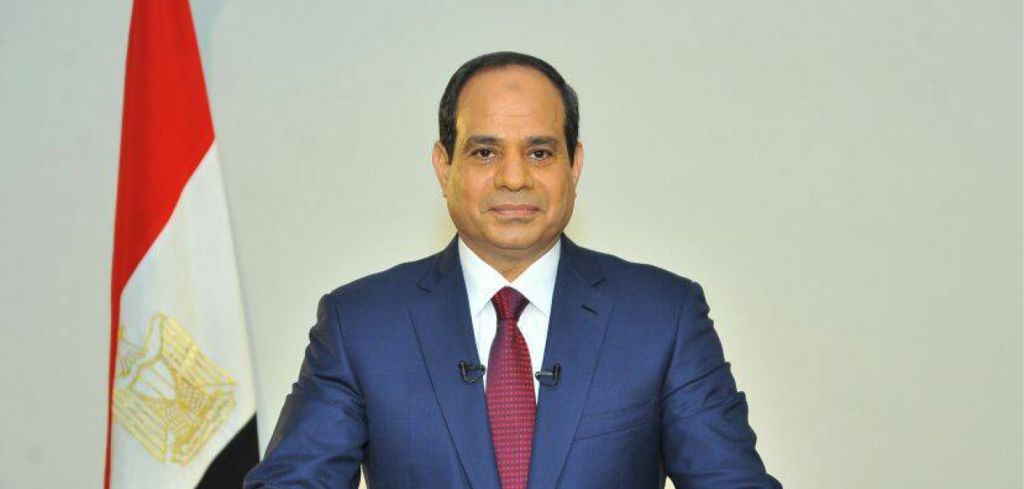 Egyptian President Abdel Fattah al-Sisi. 