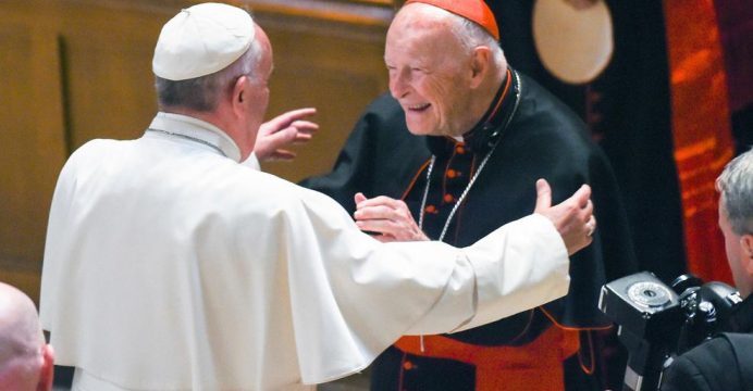 Pope Francis and Theodore Edgar McCarrick