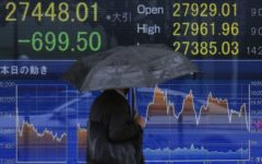 Tokyo stocks opened lower on Thursday extending Omicron rout