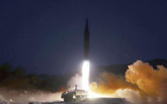 North Korea tests ‘tactical guided missiles’ in military push