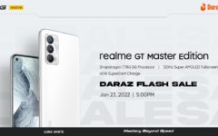 realme GT Master Edition Flash Sale along with amazing offers on Daraz Rebranding Day Sale