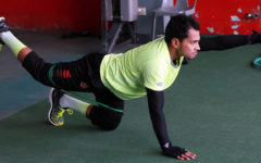 Mushfiqur hurts his knee during gym session