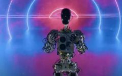 Elon Musk presented the latest prototype of a humanoid robot Optimus being developed by Tesla