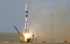 The temperature on the Soyuz capsule docked at the International Space Station risen