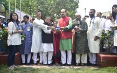 Launching of “Muktir Shobujayon” Project to Create Green Public Spaces in Dhaka City