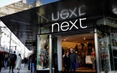 High Street retailer Next has said it will put up its prices by less than expected this year