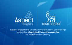 Aspect Biosystems and Novo Nordisk enter partnership to develop bioprinted tissue therapeutics for diabetes and obesity