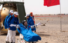Three Chinese astronauts return safely to Earth