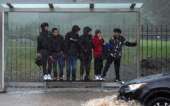 Heavy rains inundated New York, partially halting subway service