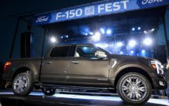 Ford halted shipments of all 2024 model year F-150 Lightning electric pickup trucks