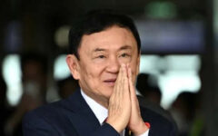 Thai ex-PM Thaksin returns home from police hospital