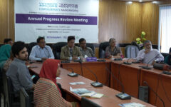 Annual Progress Review Meeting held under ‘Compassionate Narayanganj’ Project at the Narayanganj