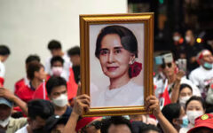 Jailed Myanmar leader Suu Kyi moved to house arrest: source