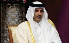 Qatar Amir Sheikh Tamim Bin Hamad Al Thani leaves Dhaka