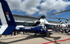 Airbus Helicopters showcased an experimental half-plane, half-helicopter