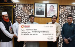 Nagad hands over Taka 5.5 crore in revenue to the postal department