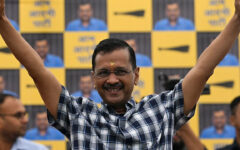 Crowd cheers Delhi chief minister after release from jail: AFP