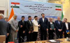 India, Iran sign a 10-year agreement to develop port project