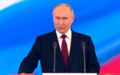 Vladimir Putin to take his fifth presidential oath