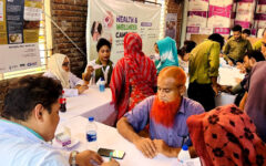 Successful Health & Wellness Campaign for RMG Workers held in GIANT Textile LTD