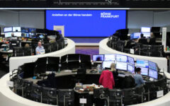 Europe’s main stock markets dropped at the start of trading on Monday 