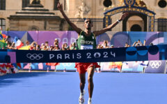 Ethiopian Tamirat Tola wins Olympic men’s marathon