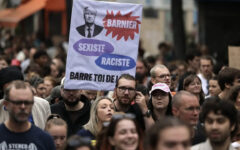 Over 100,000 protests in France against new prime minister