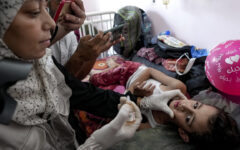 Polio vaccine campaign begins in Gaza: health official