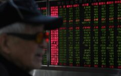 Asian markets mostly fell on Wednesday