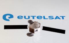 Eutelsat launched 20 satellites for its communications network on Sunday