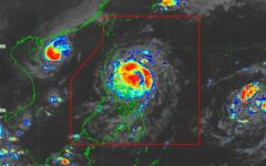 The residents of 2,500 villages ordered to evacuate as Severe Tropical Storm Toraji approached the northern Philippines