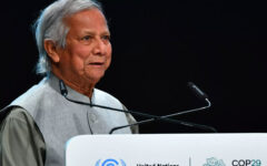 Dream to achieve goals in life, Prof Yunus tells youths at COP29