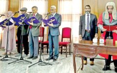 Four more PSC members take oath