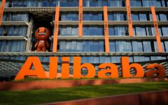 Alibaba reported moderate revenue growth of five percent in its latest quarter