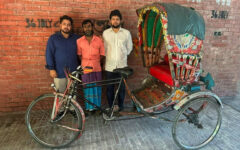 Rickshaw carrying martyr Nafiz to be preserved at Ganabhaban memorial museum